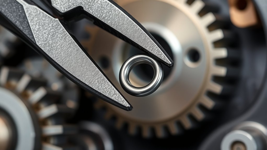 snap ring installation technique