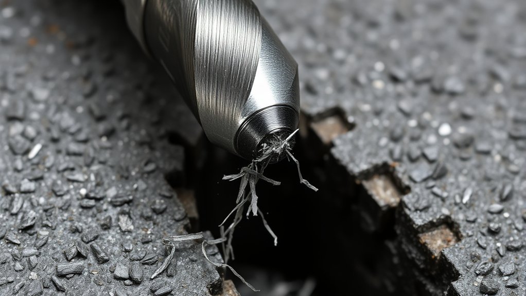 specialized drill bits required