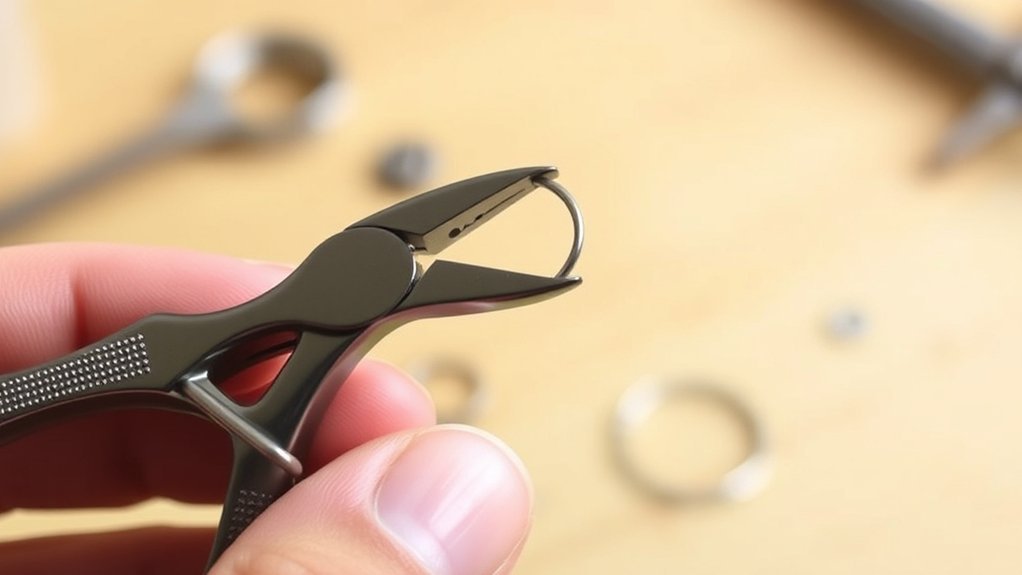 specialized tool for split rings