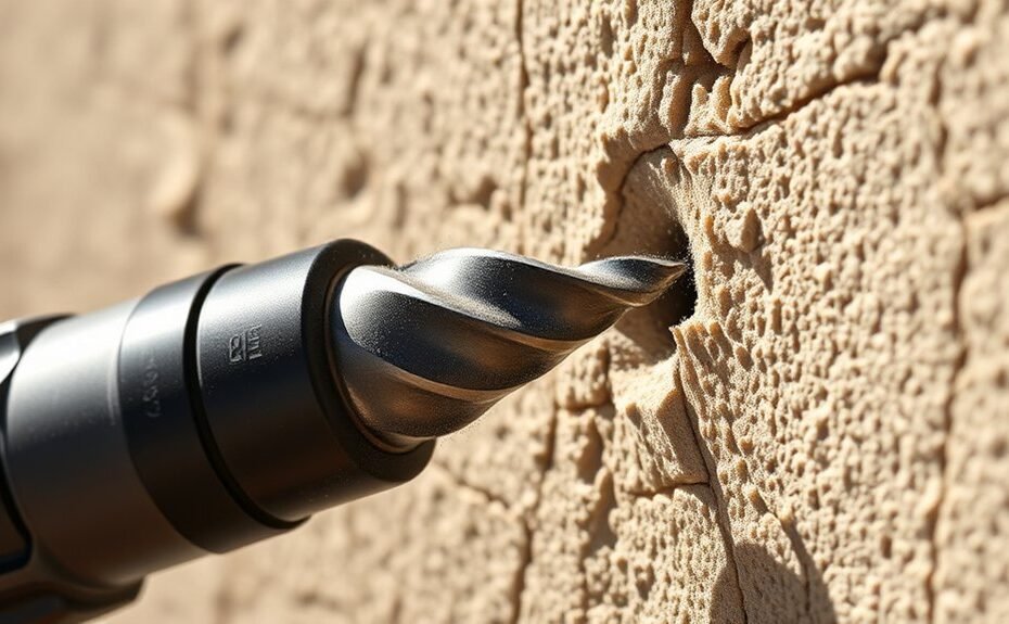stucco drill bit type