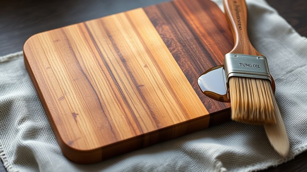 tung oil cutting board benefits