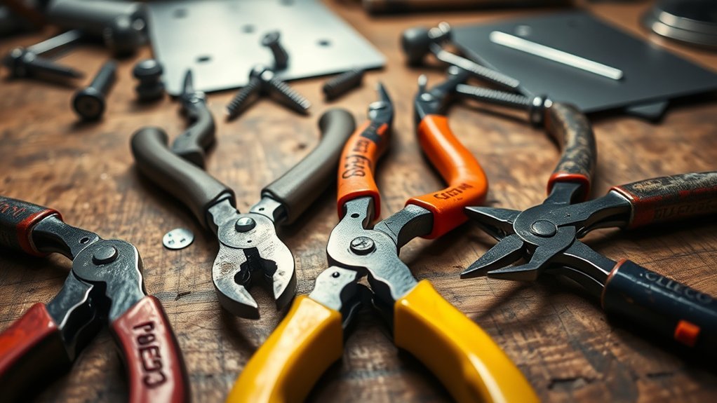 types of cleco pliers