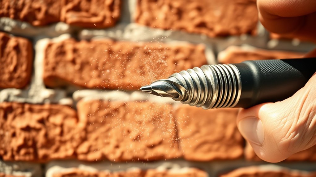 use masonry bit instead