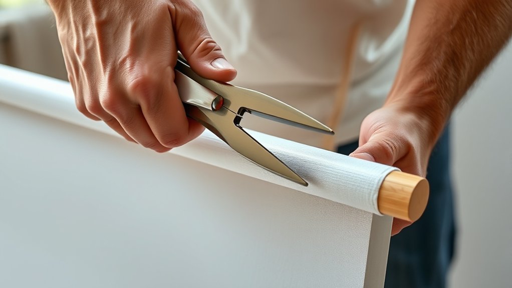Using A Plier How to Use Canvas Pliers