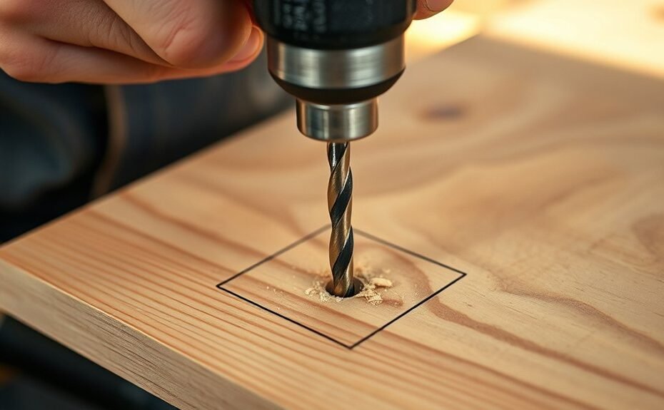 using square drill bits
