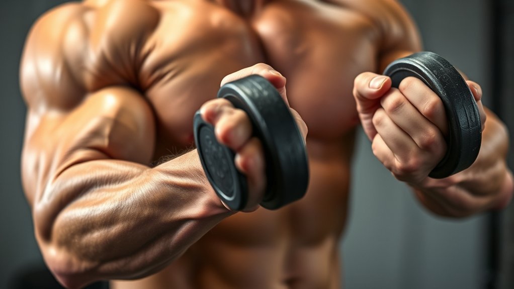 alternating rope cross body hammer curls
