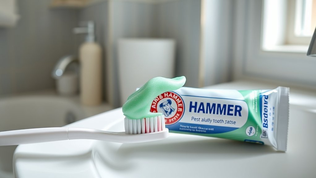 arm hammer toothpaste fluoride presence