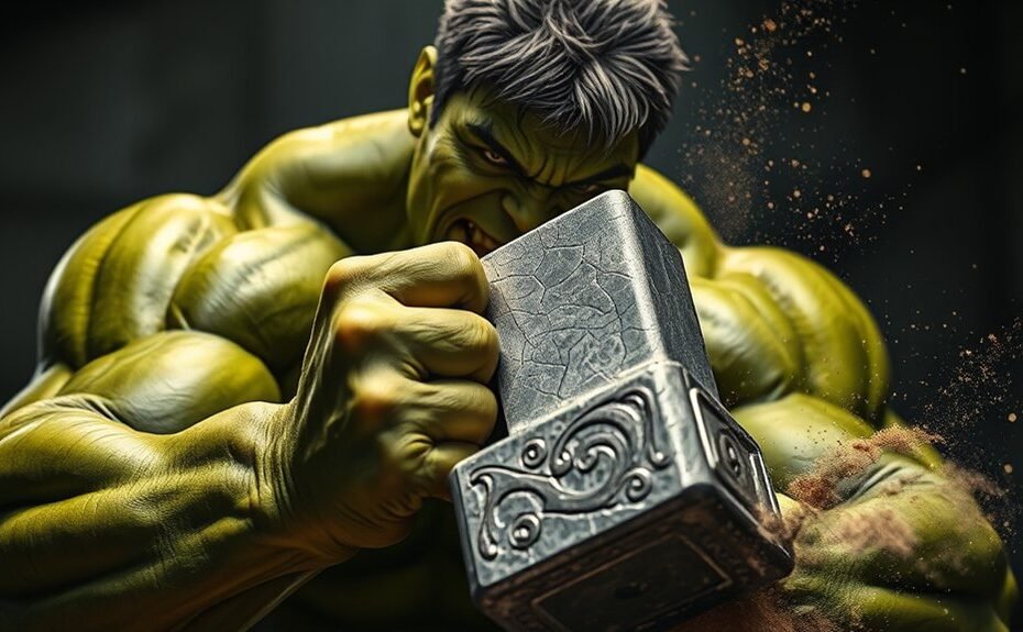 can hulk lift thor hammer