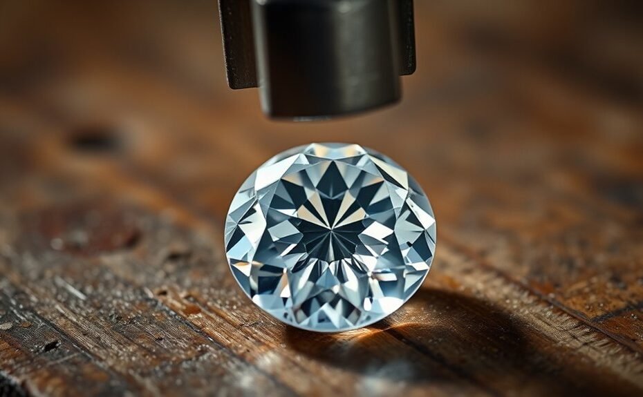 can you break diamond with hammer