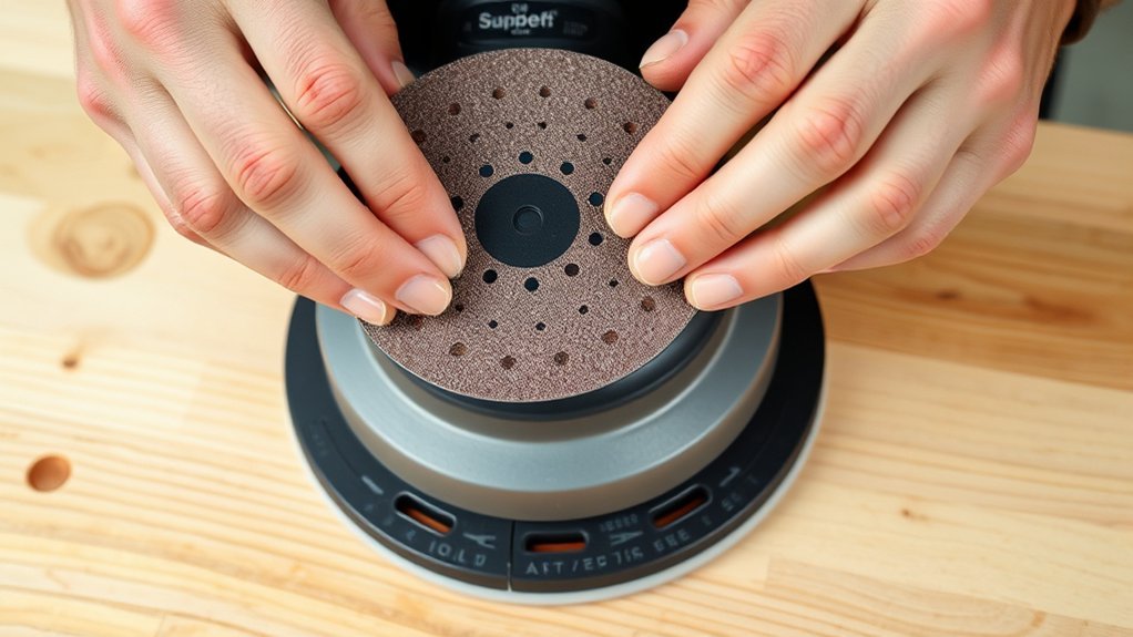 center disc align holes precisely