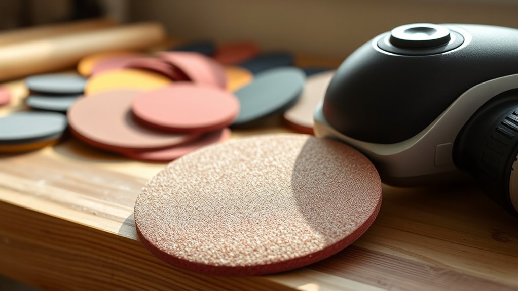 choosing appropriate sanding pads