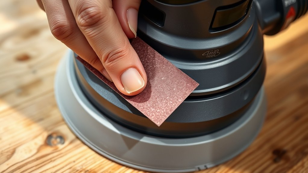 clean pad align press firmly
