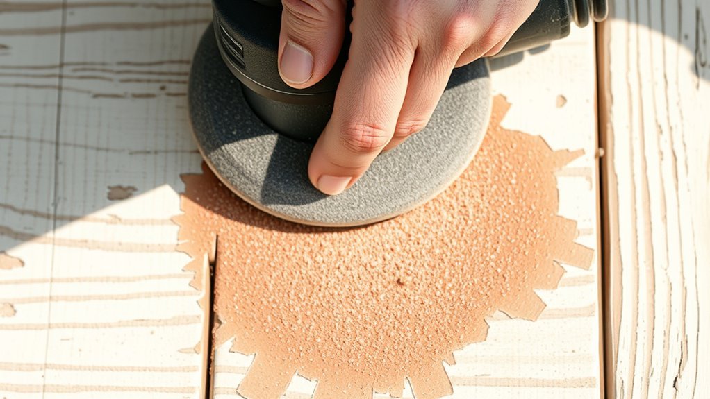 coarse to fine sanding progression