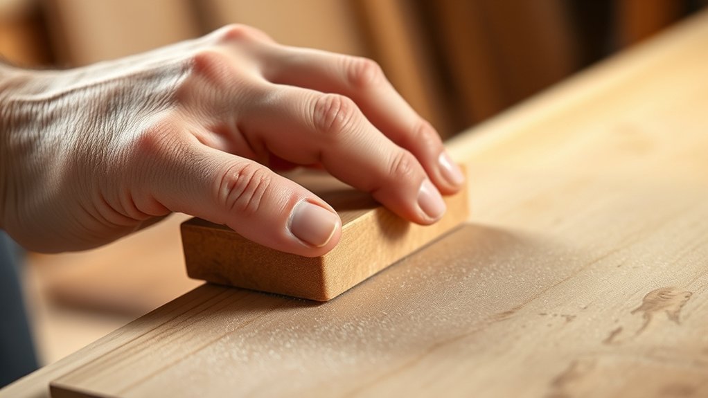 coarse to fine sanding sequence