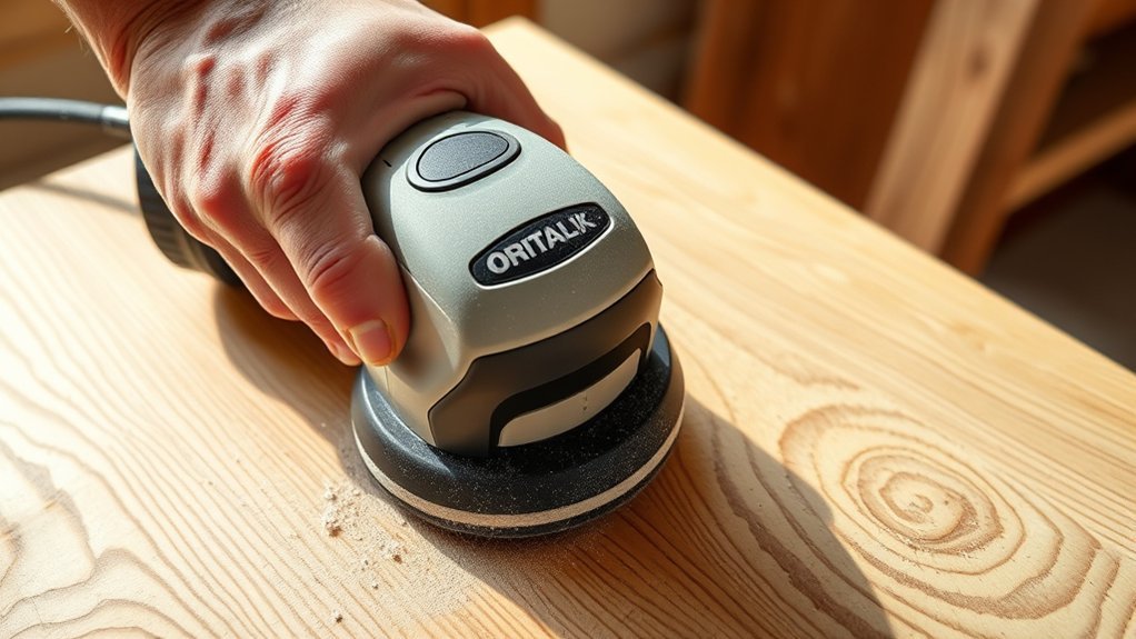 common orbital sander mistakes to avoid