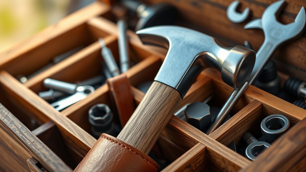 dedicated hammer access toolbox organization
