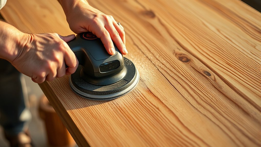 dust free even finished surface