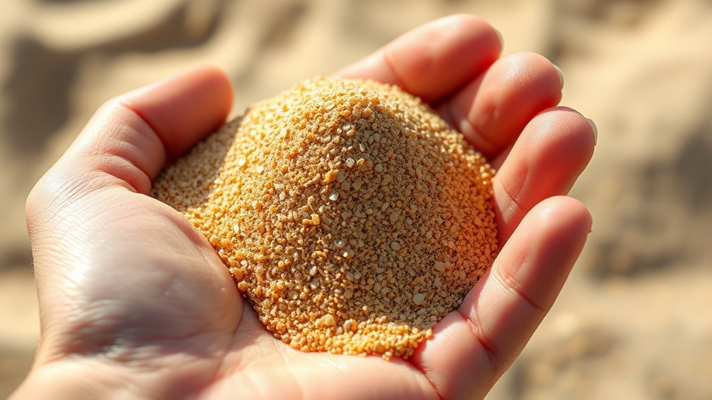 estimating sand grain count