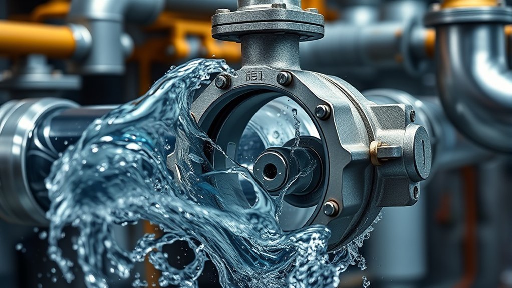 fast closing valves trigger valve surge