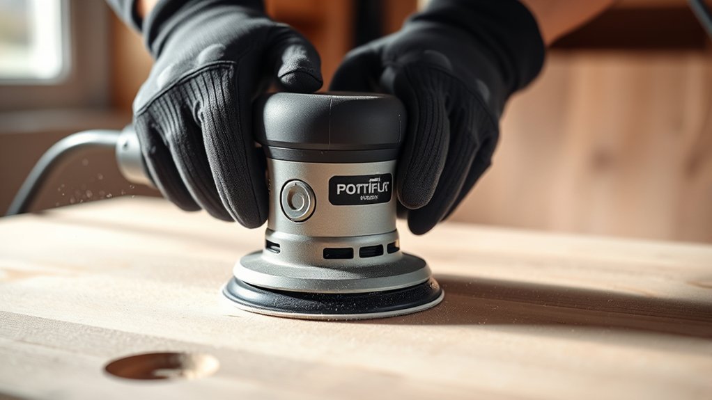 firm grip dust control steady overlapping motion