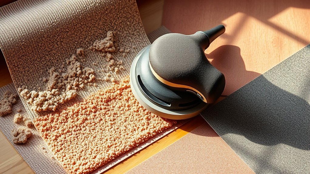 grit determines sanding results