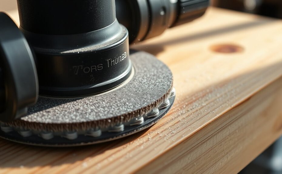 grit type for orbital sander
