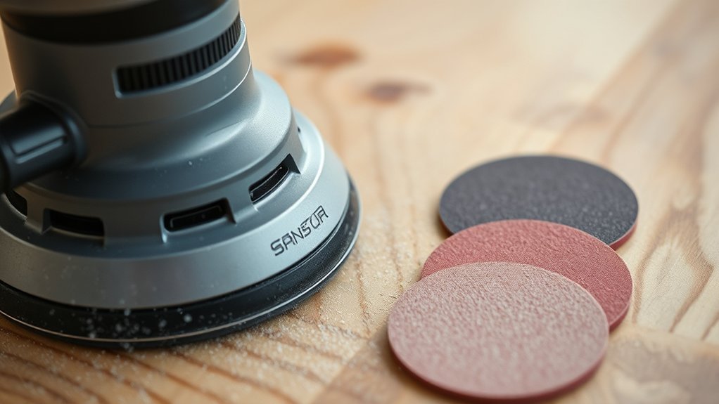 grits by material and sander compatibility