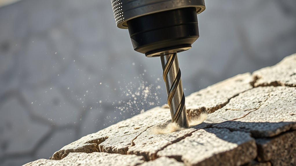 hammer drill combines rotary and hammering action