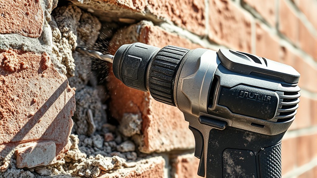 hammer drill for tough masonry tasks only
