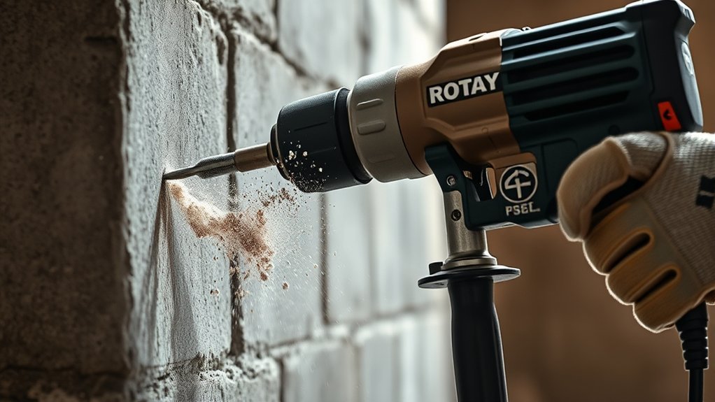 heavy duty drilling in concrete