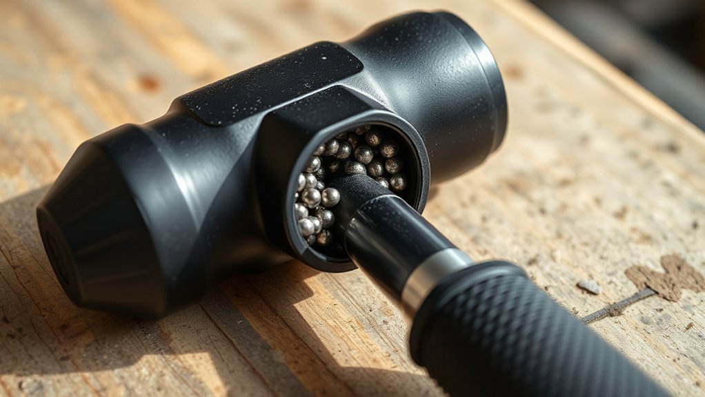 hollow headed impact absorbing design