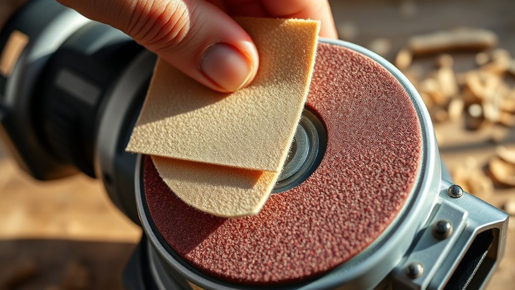 hook and loop backing for sanding efficiency
