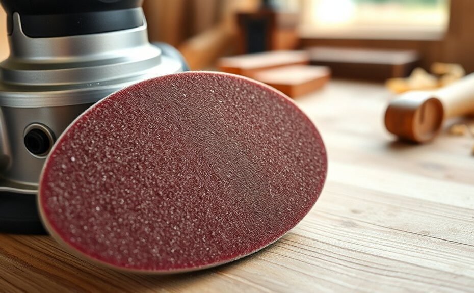 hook and loop orbital sander description