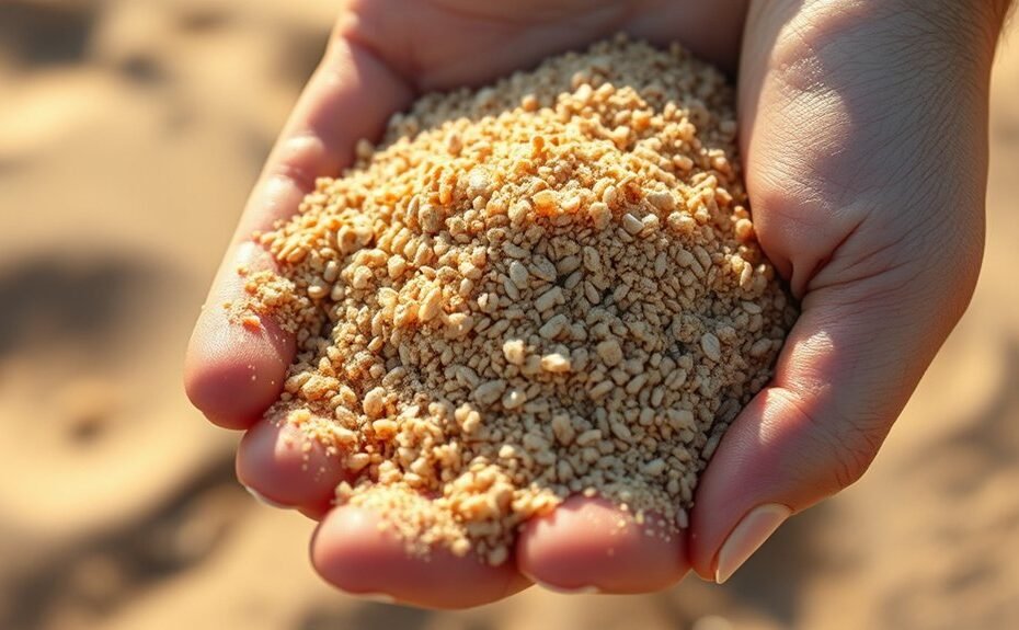 how many grains in handful