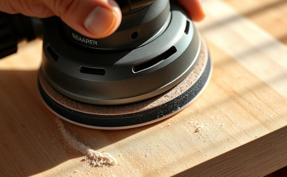 how to keep sander sandpaper on