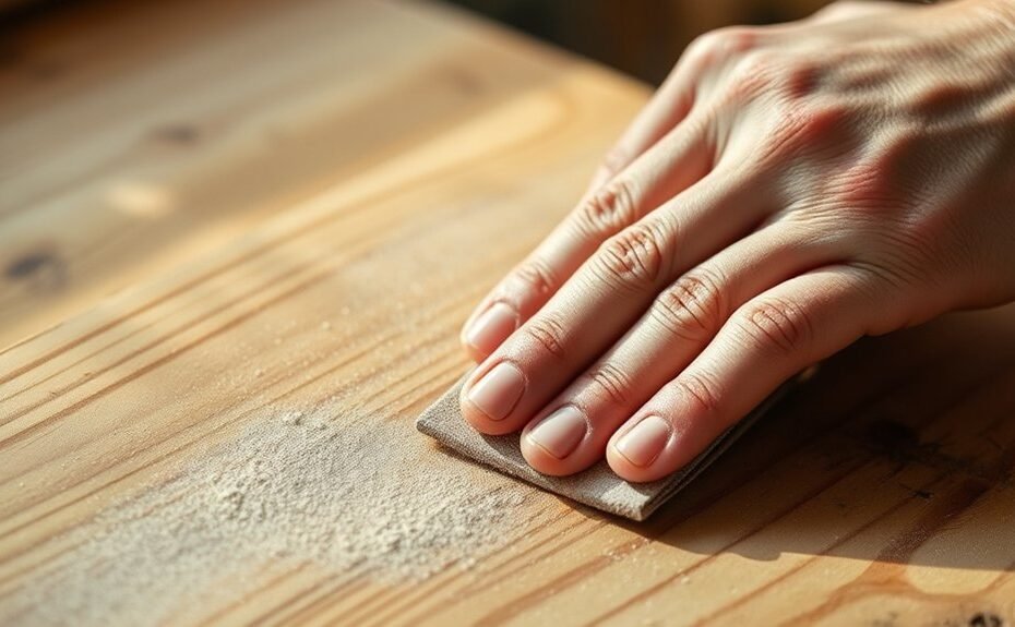 how to sand by hand