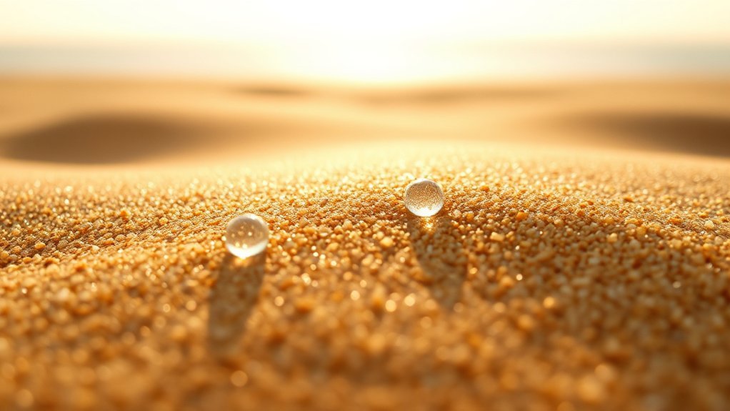 humidity and temperature drive sand charging