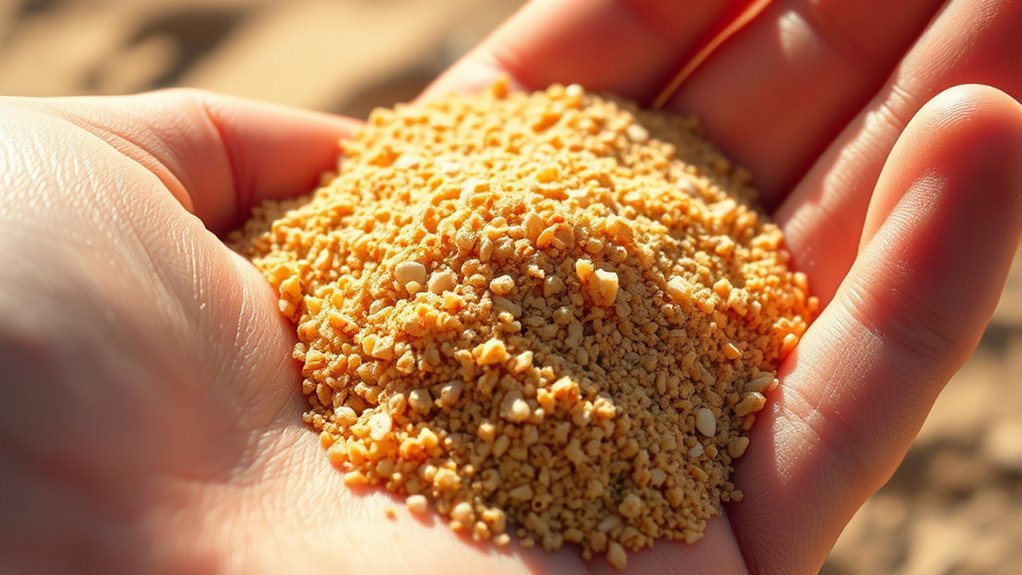 measuring grain size via sieves