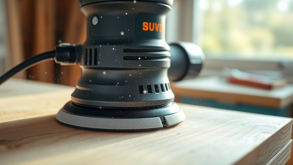 motorized sanding types uses surfaces