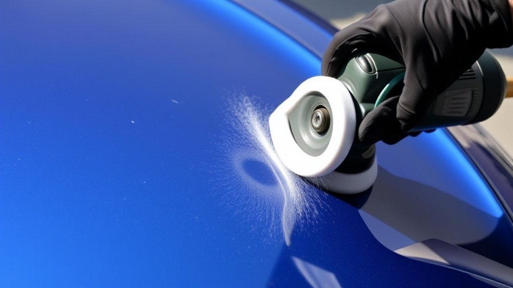 orbital sander harms car paint