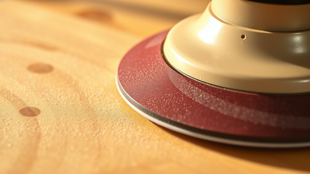 orbital sander prevents swirl marks