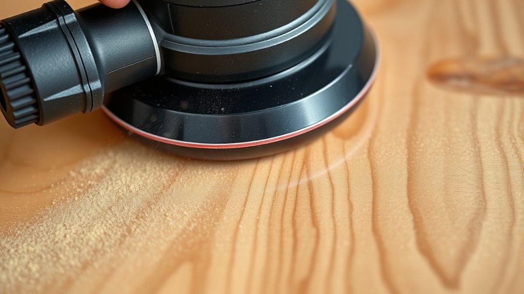 polishing smooths sanding removes