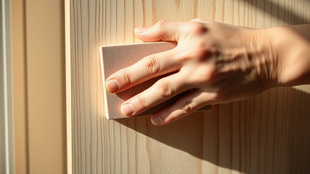 precise controlled safe hand sanding