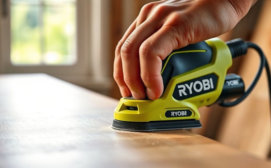 ryobi hand sander instructions