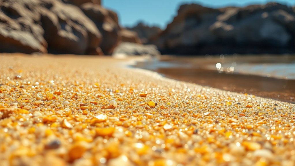 salted moist mineral rich sand conductivity