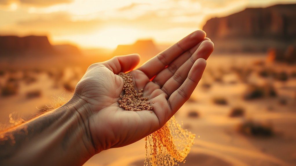 sand symbolizes endurance transition spirituality