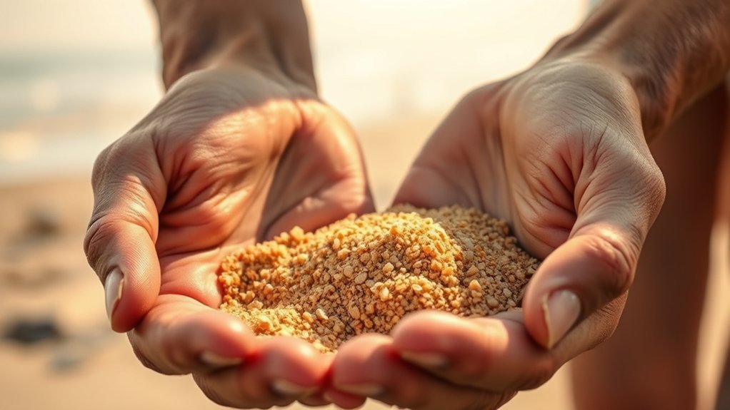 sand touch triggers nostalgic memories