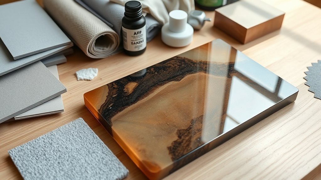 sanding and polishing epoxy tools