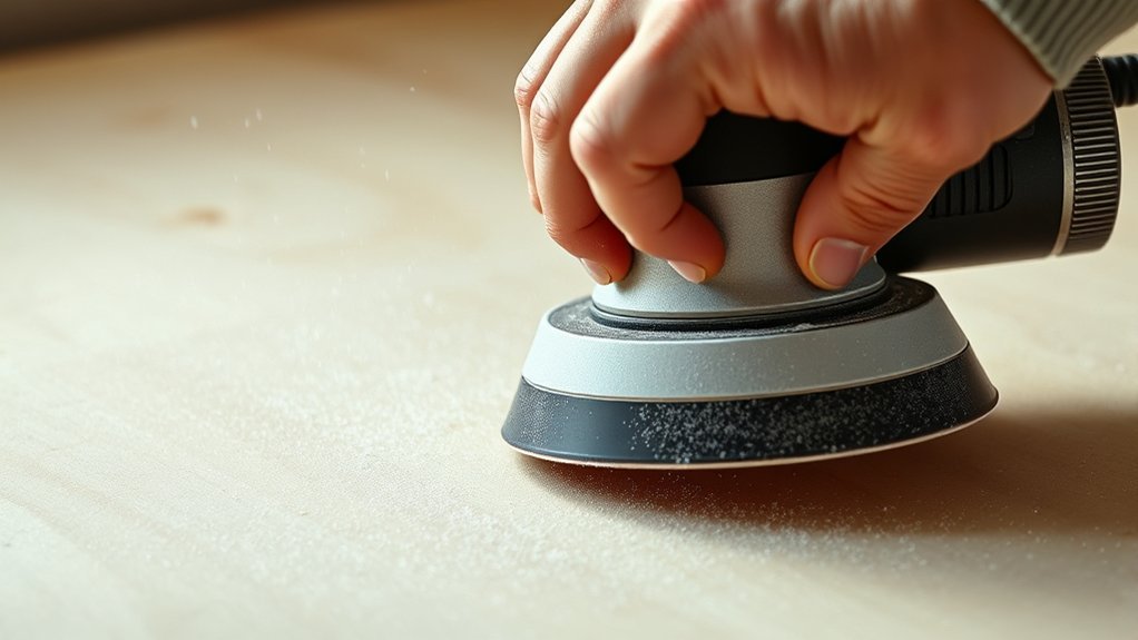 sanding plywood for smooth finish