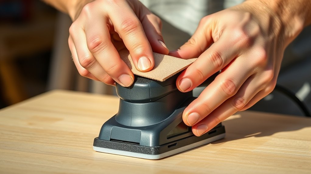 sandpaper choice for palm sander